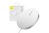 Handys - Adapter und Ladegeräte - Baseus Magnetic Wireless Charger  Simple Mini3 15W (Silver) - CCJJ040012