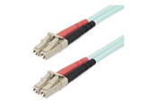Netzwerk - Kabel - StarTech.com 25m (82ft) LC/UPC to LC/UPC OM4 Multimode Fiber Optic Cable - patch cable - 25 m - aqua - Blau - 25m - 450FBLCLC25