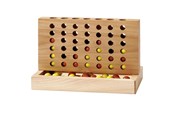 Brettspiele - Goki Wooden Four in a Line - HS035