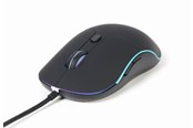 Maus - Gembird Illuminated large size wired mouse - Maus (Schwarz) - MUS-UL-02