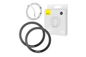 Handys - Anderes Zubehör - Baseus Halo Magnetic Ring for phones MagSafe (black) - PCCH000001