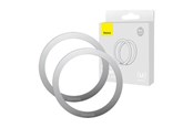 Handys - Anderes Zubehör - Baseus Halo Magnetic Ring for phones MagSafe (Silver) - PCCH000012