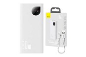 Powerbank (Akku) - Baseus Powerbank Adaman2 10000mAh 30W White Powerbank (Akku) - Weiß - 10000 mAh - PPAD080002