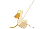 Baby Spielzeug - Goki Wooden Push Figure Pelican - WP006