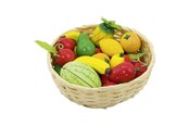 Rollenspiele - Goki Fruit in a Basket 23pcs. - 51661