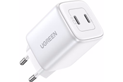 Handys - Adapter und Ladegeräte - UGREEN Nexode GaN 45W Dual USB-C PD Charger - White - 15327
