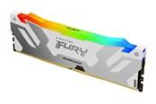 RAM - Kingston FURY Renegade RGB DDR5-8000 - 16GB - CL38 - Single Channel (1 pcs) - Intel XMP - Weiß mit RGB - KF580C38RWA-16
