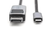 Display Kabel - DIGITUS USB Type-C to DisplayPort Cable -1m - DB-300334-010-S