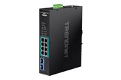 Switches - TRENDnet TI-PGM102 - switch - industrial - 10 ports - TAA Compliant - TI-PGM102