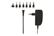 Handys - Adapter und Ladegeräte - Nedis Universal AC Power Adapter - 24 W | 9 - 24 V DC | 1.80 m | 1.0 A - 1.5 A A | 6 plug(s) - ACPA003