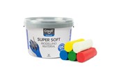 Kreativ-Spiele - Creall Supersoft Clay 5 colours 1750gr. - 25020