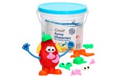 Kreativ-Spiele - Creall Funny Characters Clay Accessories 130dlg - 03915