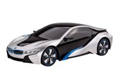 Ferngesteuert - RASTAR R/C 1:24 BMW I8 Silver - 48400
