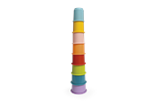 Baby Spielzeug - Happy Baby Rainbow Stacking Cups 8 pcs - 502222