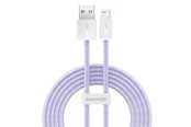 USB Kabel - Baseus Dynamic cable USB to Lightning 2.4A 2m (Purple) - CALD000505
