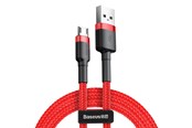 USB Kabel - Baseus Micro USB  Cafule 1.5A 2m (red) - CAMKLF-C09