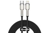 USB Kabel - Baseus USB-C cable for Lightning Cafule PD 20W 1m (black) - CATLJK-A01