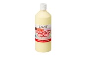 Kreativ-Spiele - Creall School paint Pastel yellow 500 ml - 30092