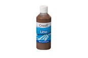 Kreativ-Spiele - Creall Lino Blockprint Paint Brown 250ml - 37008