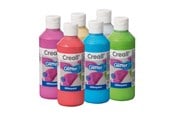 Kreativ-Spiele - Creall Glitter paint 6x250ml - 01225
