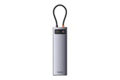 USB-Hubs - Baseus StarJoy Metal Glam Series Hub 11in1 USB-Hubs - USB 3.0 - 11 - Grau - B00030709811-00