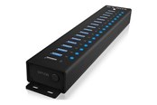 USB-Hubs - ICY BOX IB-HUB1717-U3 USB-Hubs - 17 - Schwarz - IB-HUB1717-U3