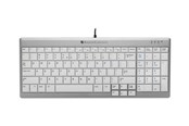 Tastaturen - Bakker Elkhuizen UltraBoard 960 Compact Standard - Tastatur - Schweiz - Grau - BNEU960SCCH