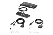 KVM Switches - Belkin Modular Secure Single Head - F1DN102MOD-HH-4