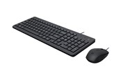Tastaturen - HP 150 - Tastatur & Maus Set - Englisch - Schwarz - 240J7AA#ABB