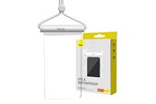 Handys - Cover & Cases - Baseus Waterproof phone case AquaGlide with Cylindrical Slide Lock (white) - P60263701213-00