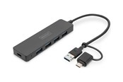 Dockingstationen - DIGITUS Slim Line - docking station - USB 3.0 - DA-70235