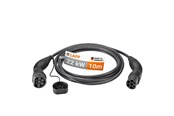 Aufladen von Elektroautos - LAPP Type 2 Charging Cable, up to 22 kW, 10 m, black - 4064728002759