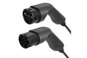 Aufladen von Elektroautos - Deltaco E-Charge cable type 2 - type 2 3 phase 16A Spiral 3M/5M - EV-3215-S
