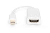 Display Kabel - DIGITUS Mini DisplayPort til HDMI Adapter - 0.15m - AK-340411-001-W