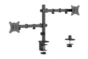 Monitorhalterung - Gembird Monitor Arm Pole - Adjustable desk arm 2-displays 17"-32" - MA-D2-03