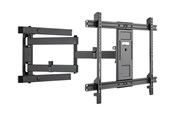 Wandhalterungen, AV-Halterungen & AV-Möbel - Gembird WM-80ST-05 mounting kit - for LCD TV - full motion - black - Max 50 kg - recommended for 80" - WM-80ST-05