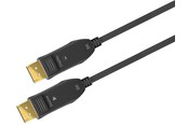 Display Kabel - Pro 2.0 Optical DisplayPort - Hybrid - Display Kabel - 30m - Schwarz - 4040849648687