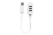 USB-Hubs - Kikkerland Handy Hub USB-Hubs - 3 - Weiß - US171-EU