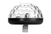 Handys - Anderes Zubehör - Kikkerland Black Phone Disco Light - US173-BK-EU