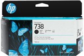 Druckerzubehör - Tinte & Toner - HP 738 / 498N4A - Black Ink - 498N4A