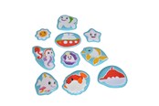 Baby Spielzeug - ABC Magical Bath Toys Sea Animals 10 pcs. - 104010196