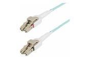 Netzwerk - Kabel - StarTech.com 5m (15ft) LC to LC (UPC) OM4 Switchable Fiber Optic Cable - patch cable - 5 m - aqua - Grün - 5m - 450FBLCLC5SW