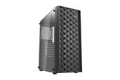 Gehäuse - Darkflash Computer case DK351 + 4 fans (black) - Gehäuse - Miditower - Schwarz - DK351 Black