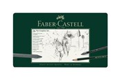 Utensilien zum Schreiben und Zeichnen - Faber-Castell PITT GRAPHITE - pencil crayon and paint brush set - 2B 2H 3B 4B 6B 8B 9B B HB - 4005401129745