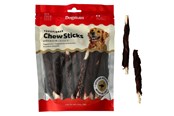 Hunde - Dogman Mit Strauß umwickelte Rinderhaut-Kaustäbchen 12.5 cm (25er-Pack) - 310473