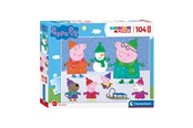 Puzzle - Clementoni Maxi Puzzle Peppa Pig 104st. Boden - 23752