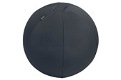 Ergonomie - Leitz Ergo Active Sitzball mit Anti-Wegroll-Design, 55cm Dunkelgrau - 65410089