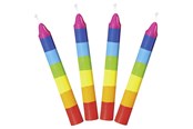 Küchenzubehör - Goki Candles Rainbow 10 pcs. - 60860