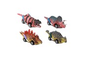 Spielzeugauto - Toi-Toys World of Dinosaurs Dino Pullback Car 4 pcs. - 35143A