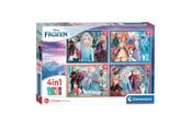 Puzzle - Clementoni Puzzles Disney Frozen 4in1 Boden - 21518